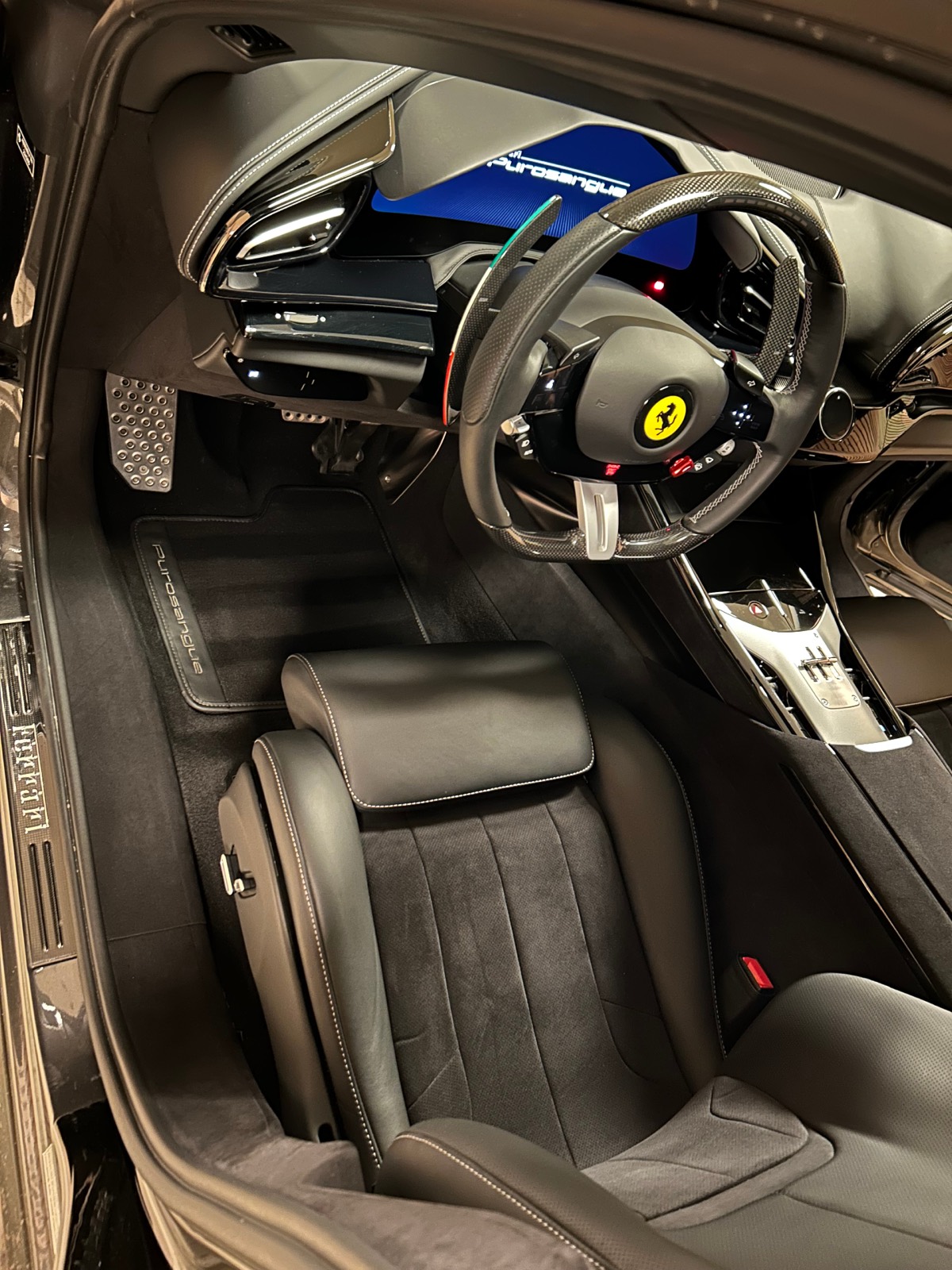 Ferrari interiör – efter