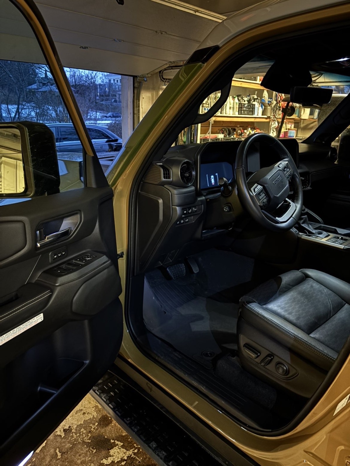 Toyota golvmattor – efter